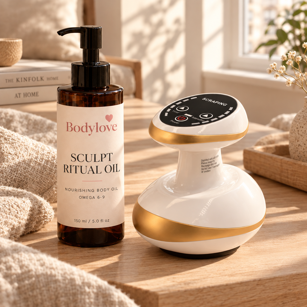BodyLove Sculpt sammen med de fire Face Cups
