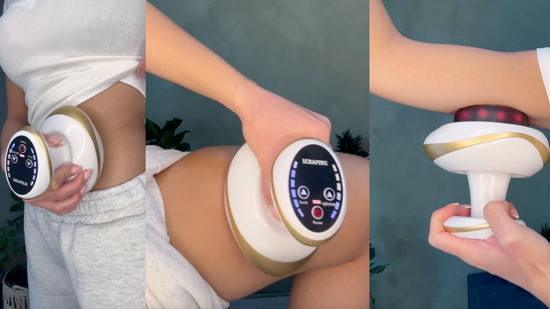 behandling af appelsinhud med massageapparat