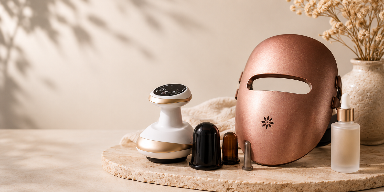 Minimalist skønhedsprodukter i naturtoner fra BodyLove