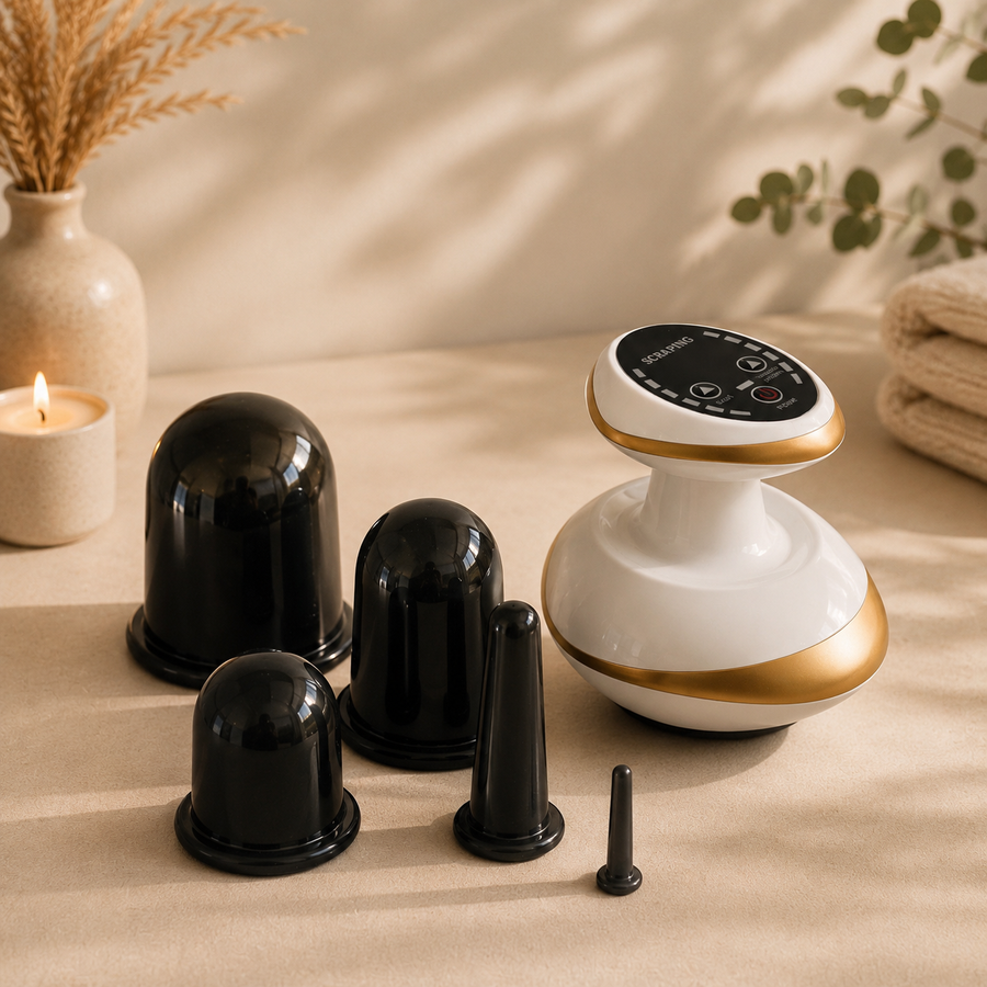 BodyLove Sculpt med Face Cups – cupping bundle til krop og ansigt