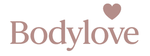 BodyLove logo i rosa nuancer